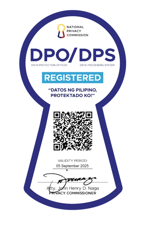 NPC Seal of Registration